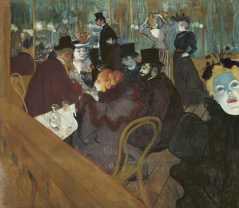 In de Moulin Rouge - Henri de Toulouse-Lautrec
