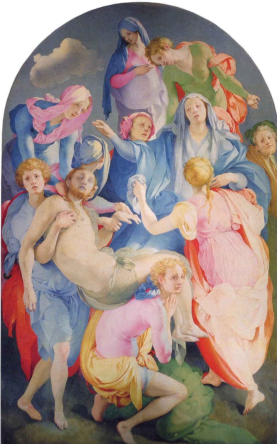 Deposição de Cristo - Jacopo Pontormo