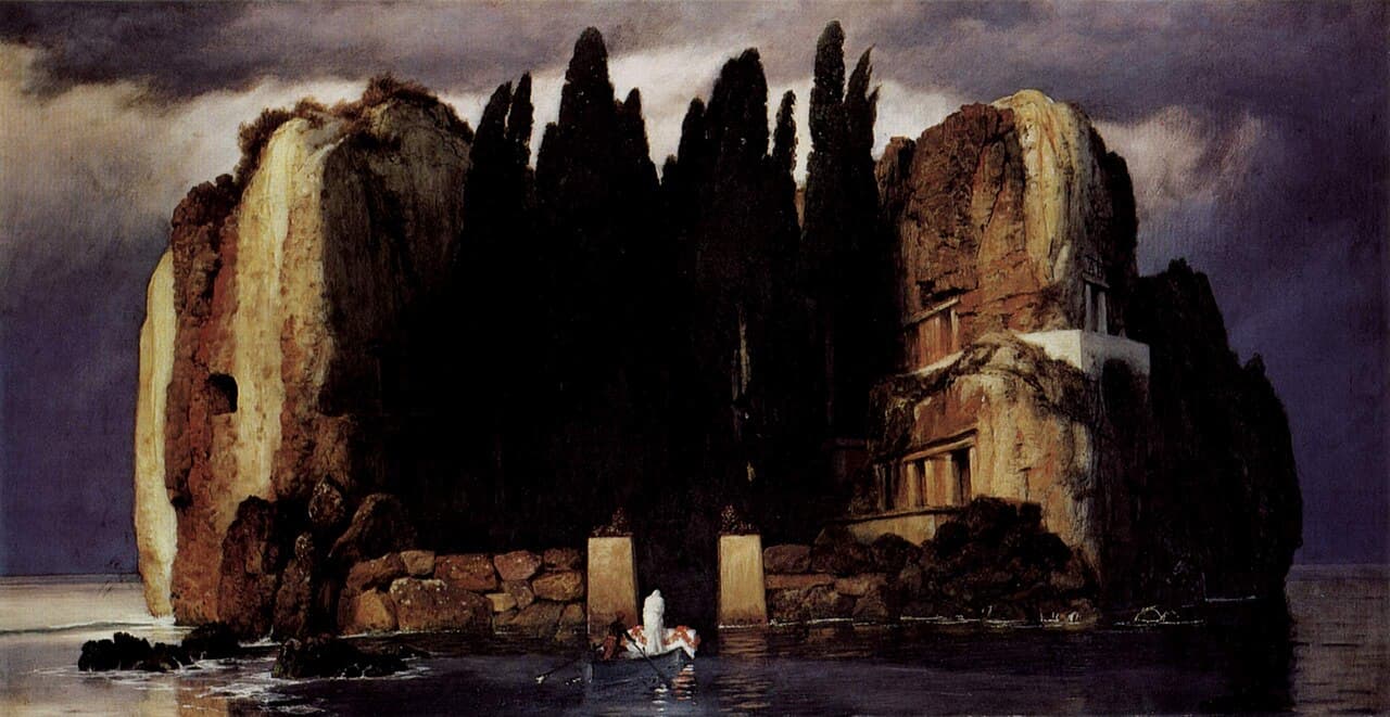 Dodeneiland - Arnold Böcklin