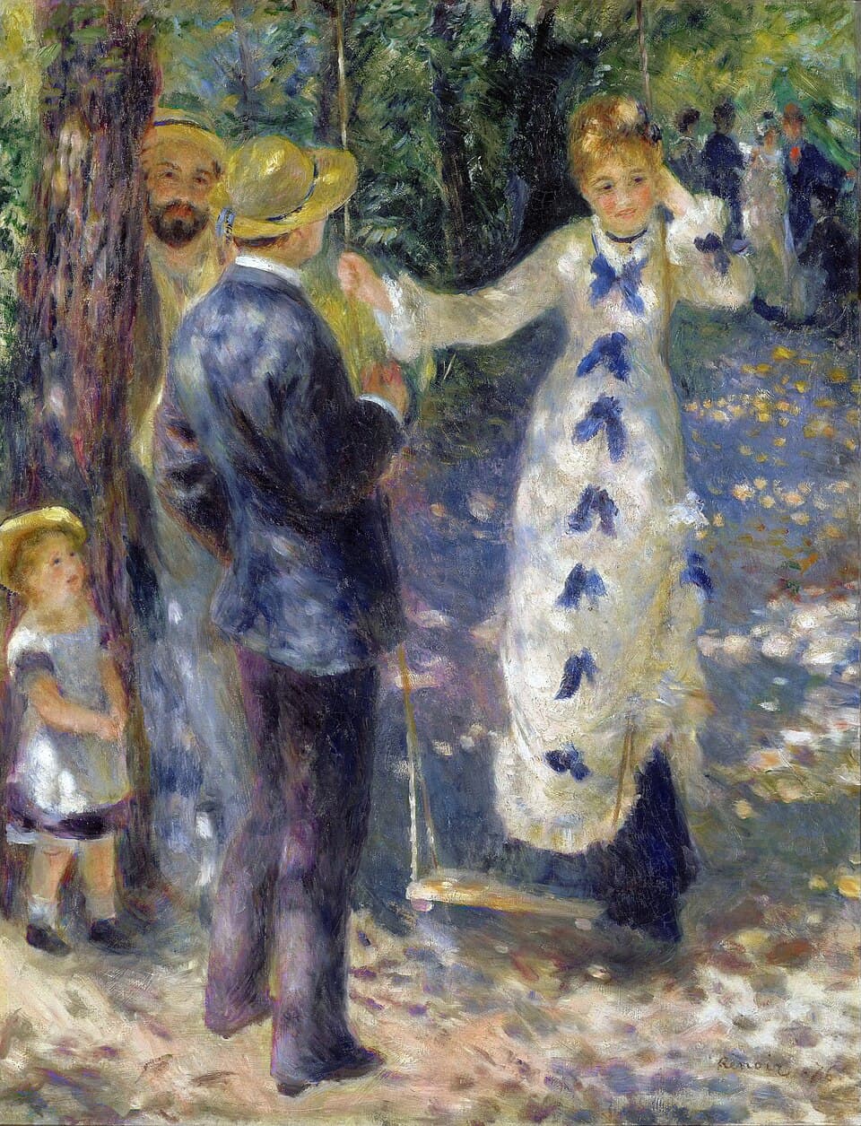 La Balançoire - Auguste Renoir