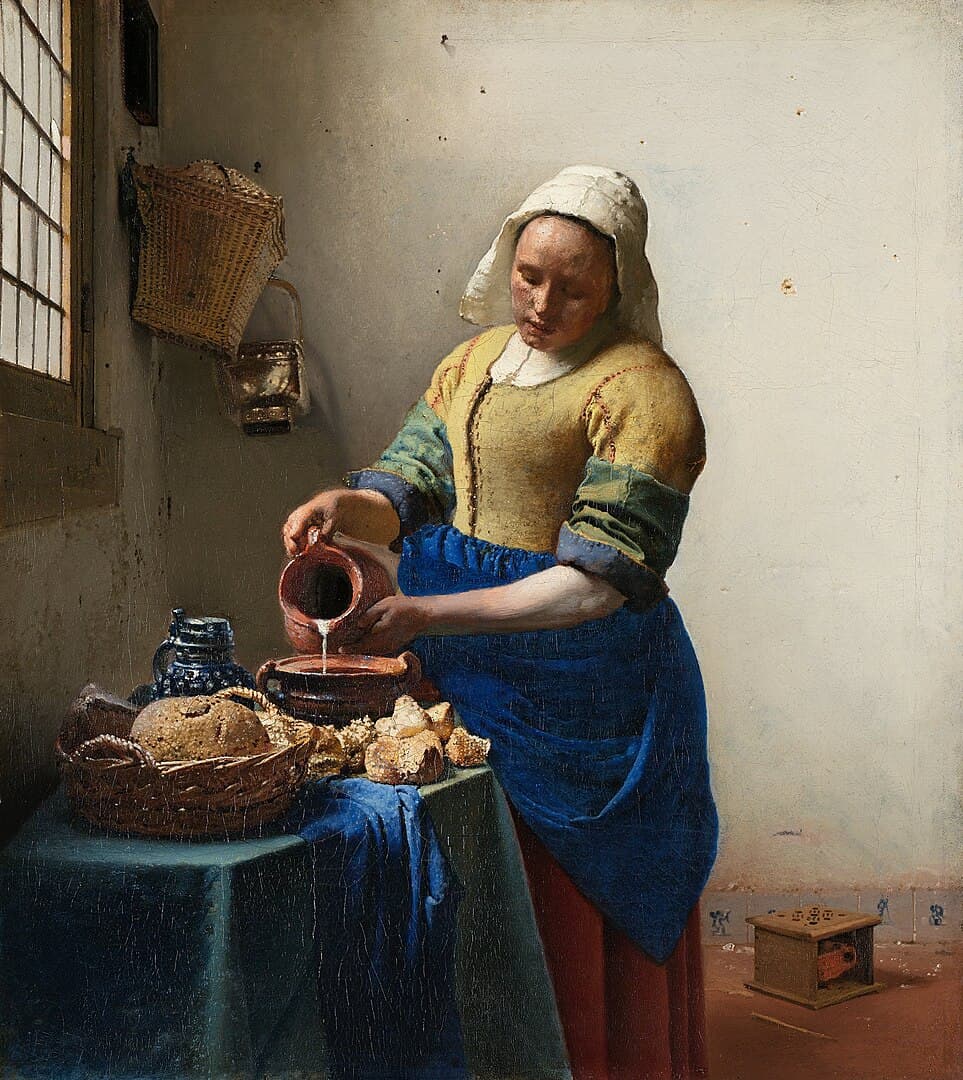 La Laitiere - Johannes Vermeer