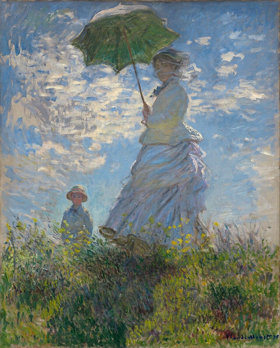 La Promenade - Claude Monet