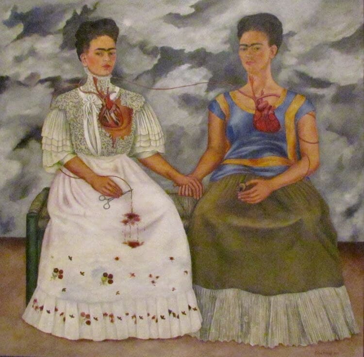 Les Deux Frida - Frida Kahlo
