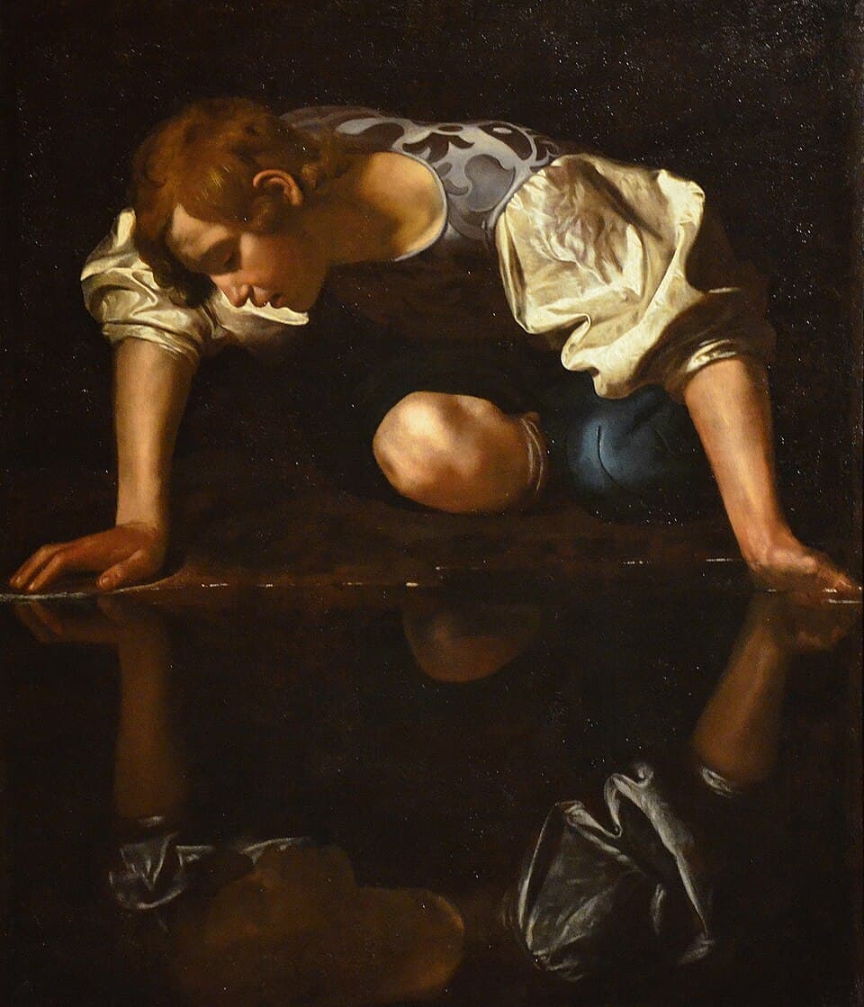 Narcisse - Le Caravage