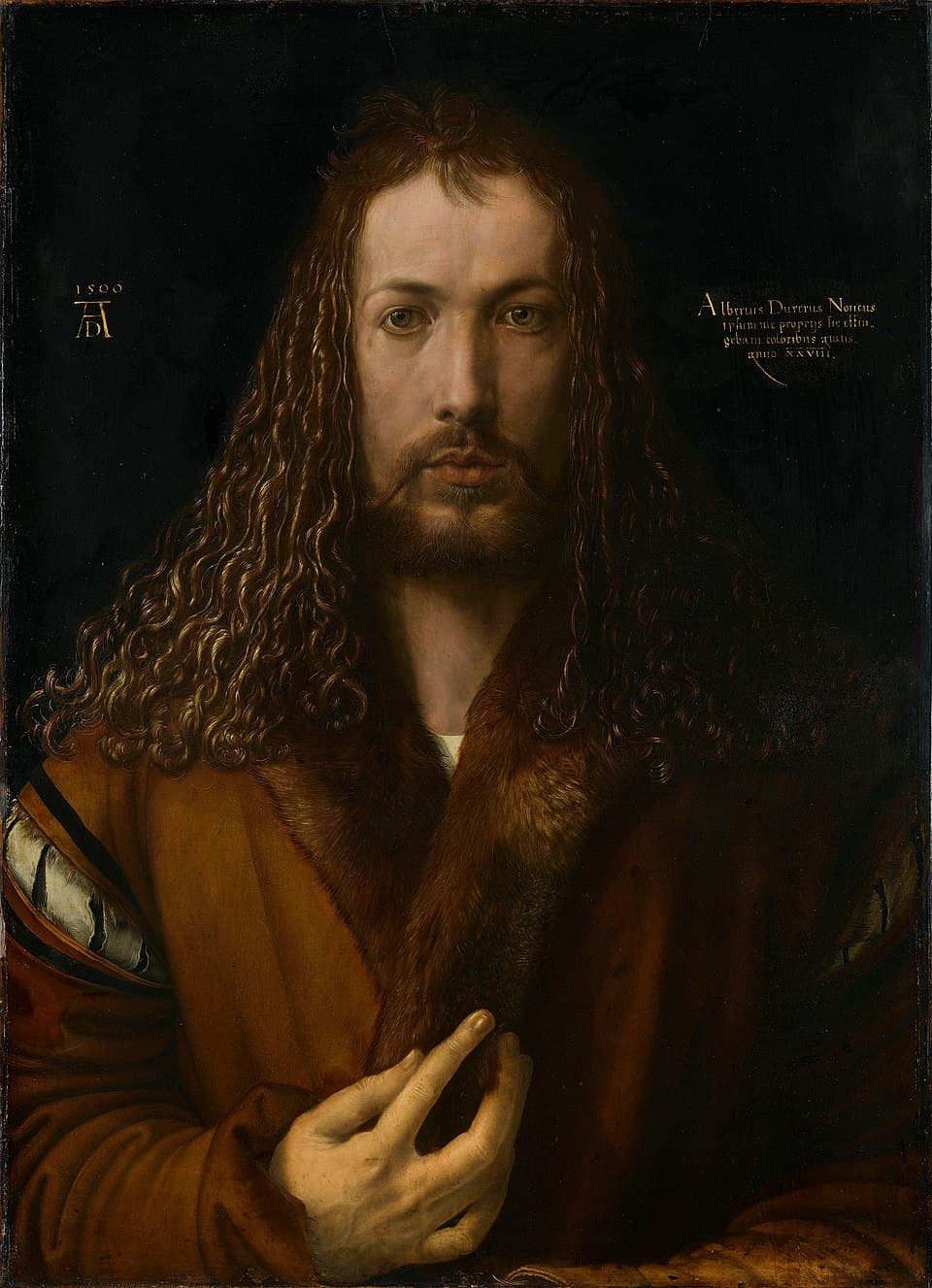 Autoportrait à la fourrure - Albrecht Dürer