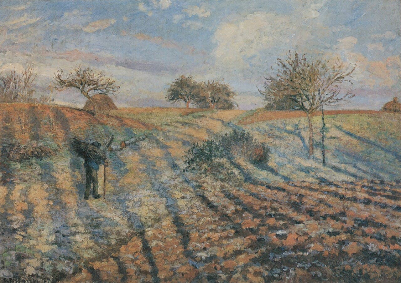 Gelée blanche - Camille Pissarro