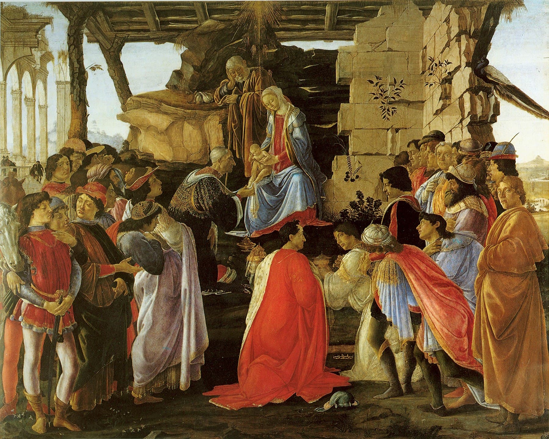 L'Adoration des mages - Sandro Botticelli