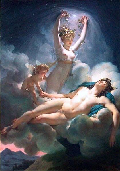 Aurora en Cephalus - Pierre-Narcisse Guérin
