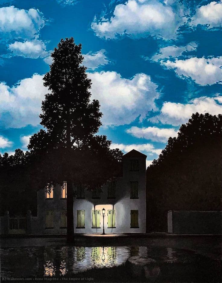 L'Empire des lumieres - Rene Magritte