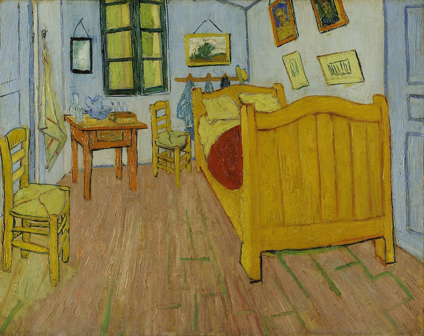 Slaapkamer te Arles - Vincent van Gogh