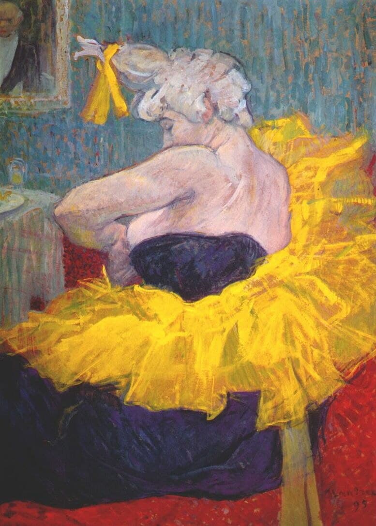 La Clownesse Cha-U-Kao - Henri de Toulouse-Lautrec