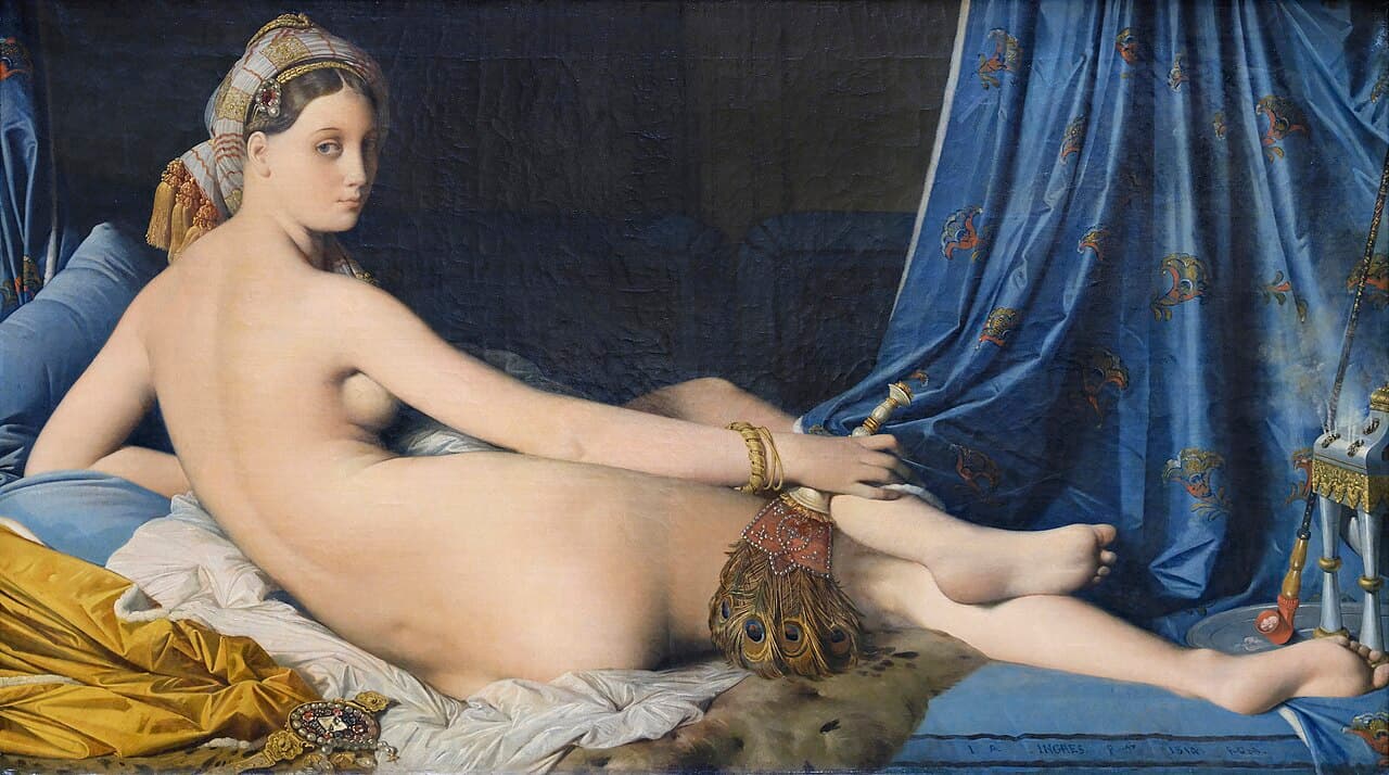 De grote odaliske - Jean-Auguste-Dominique Ingres