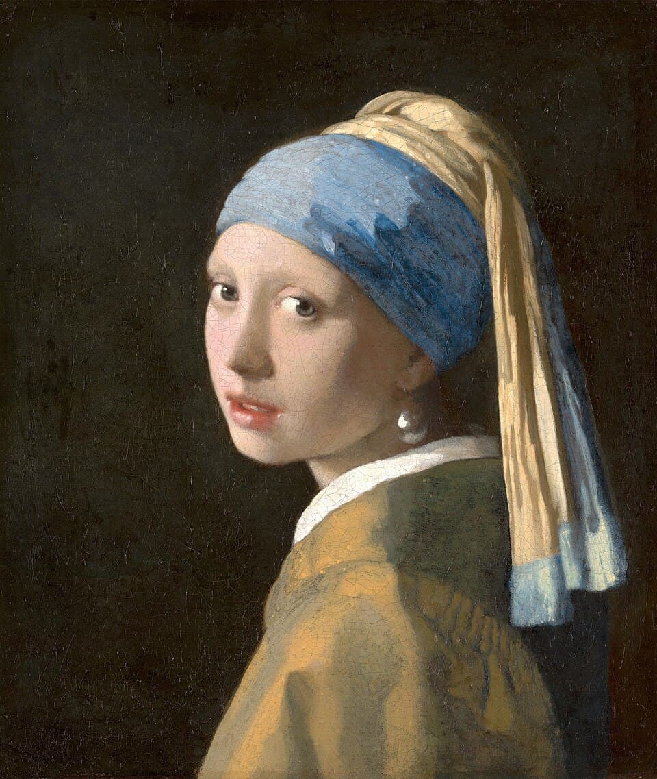 Moça com Brinco de Pérola - Johannes Vermeer