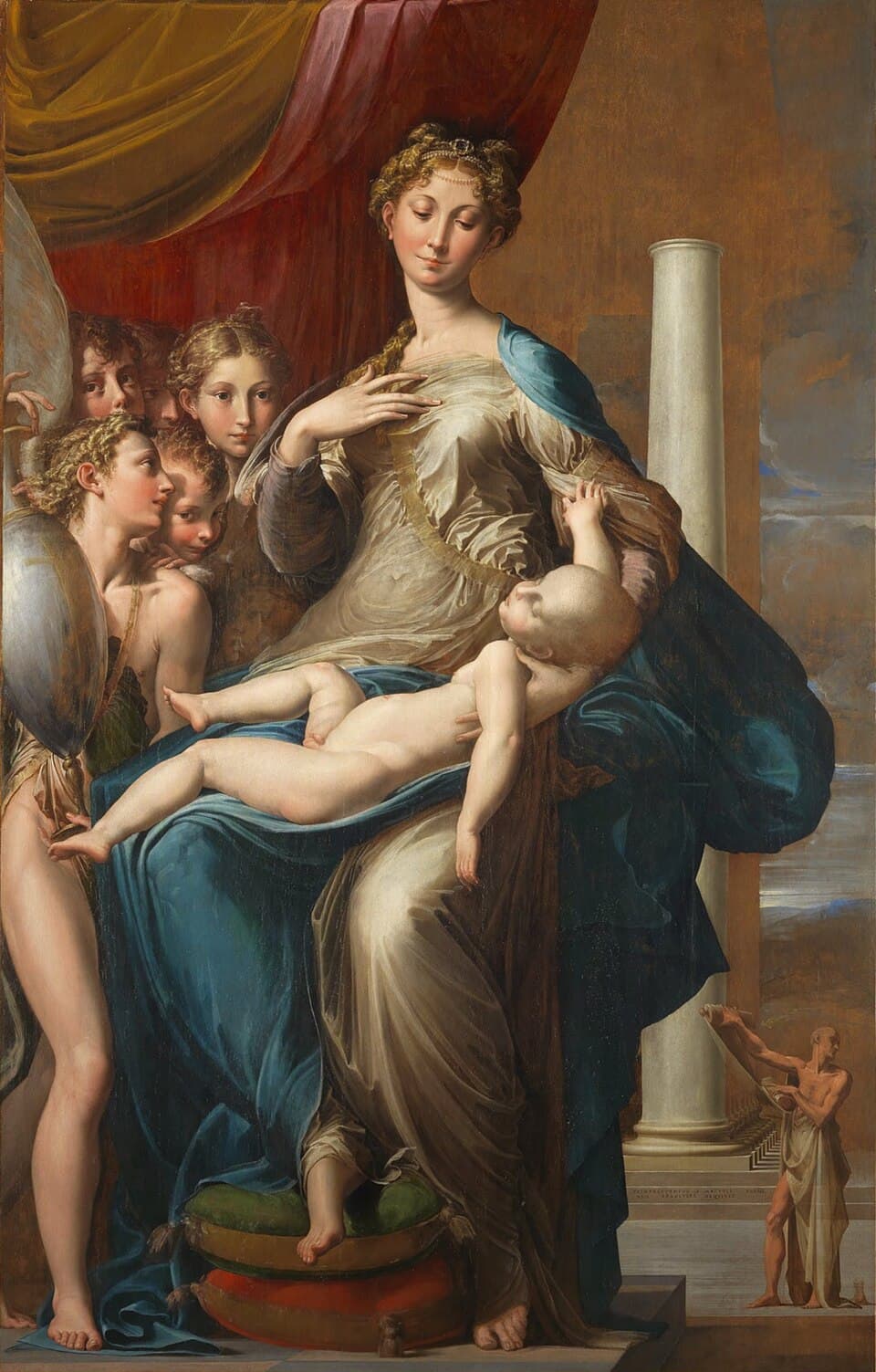 Nossa Senhora do Pescoço Longo - Parmigianino