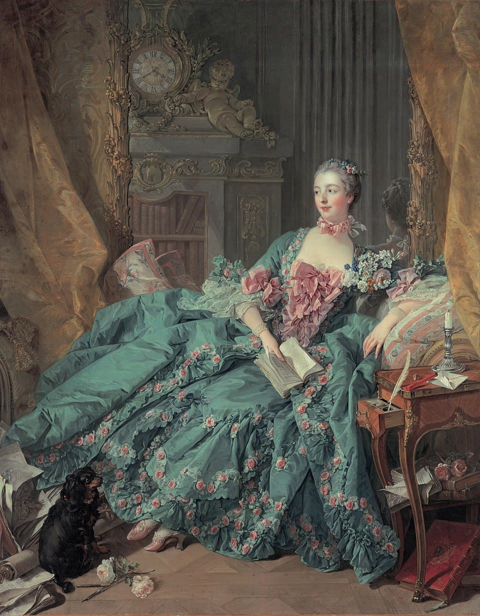 La Marquise de Pompadour - François Boucher