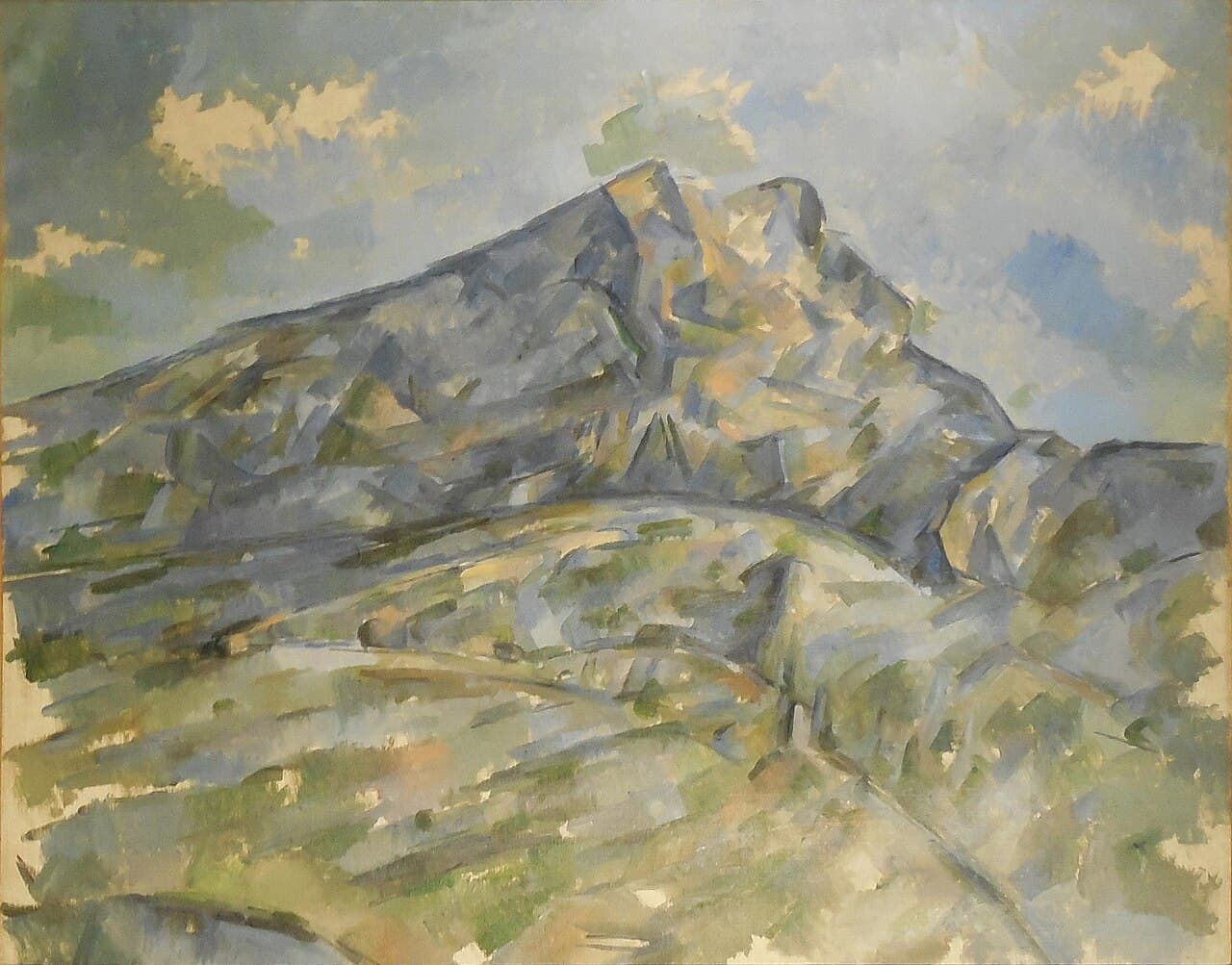 La Montagne Sainte-Victoire - Paul Cezanne
