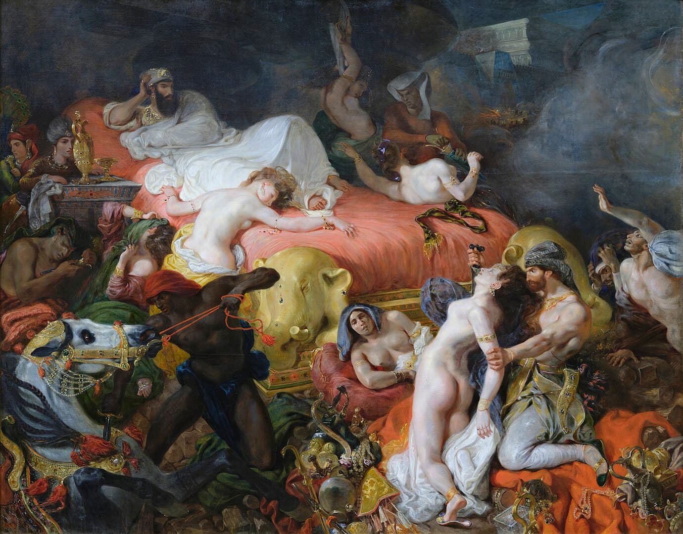 A Morte de Sardanapalo - Eugène Delacroix