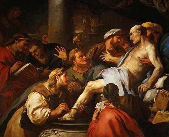 A Morte de Séneca - Luca Giordano
