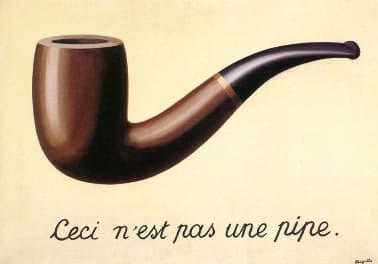 La Trahison des images - Rene Magritte