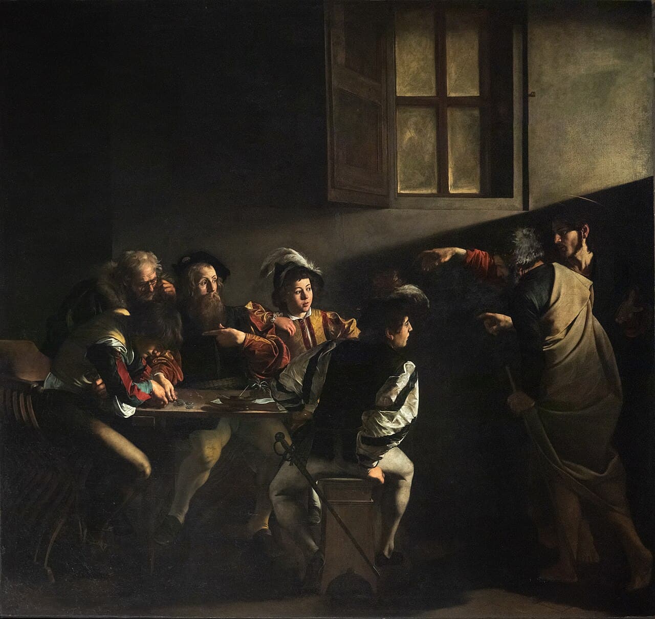 A Vocação de São Mateus - Caravaggio