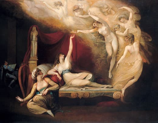 Il sogno della regina Caterina - Johann Heinrich Füssli