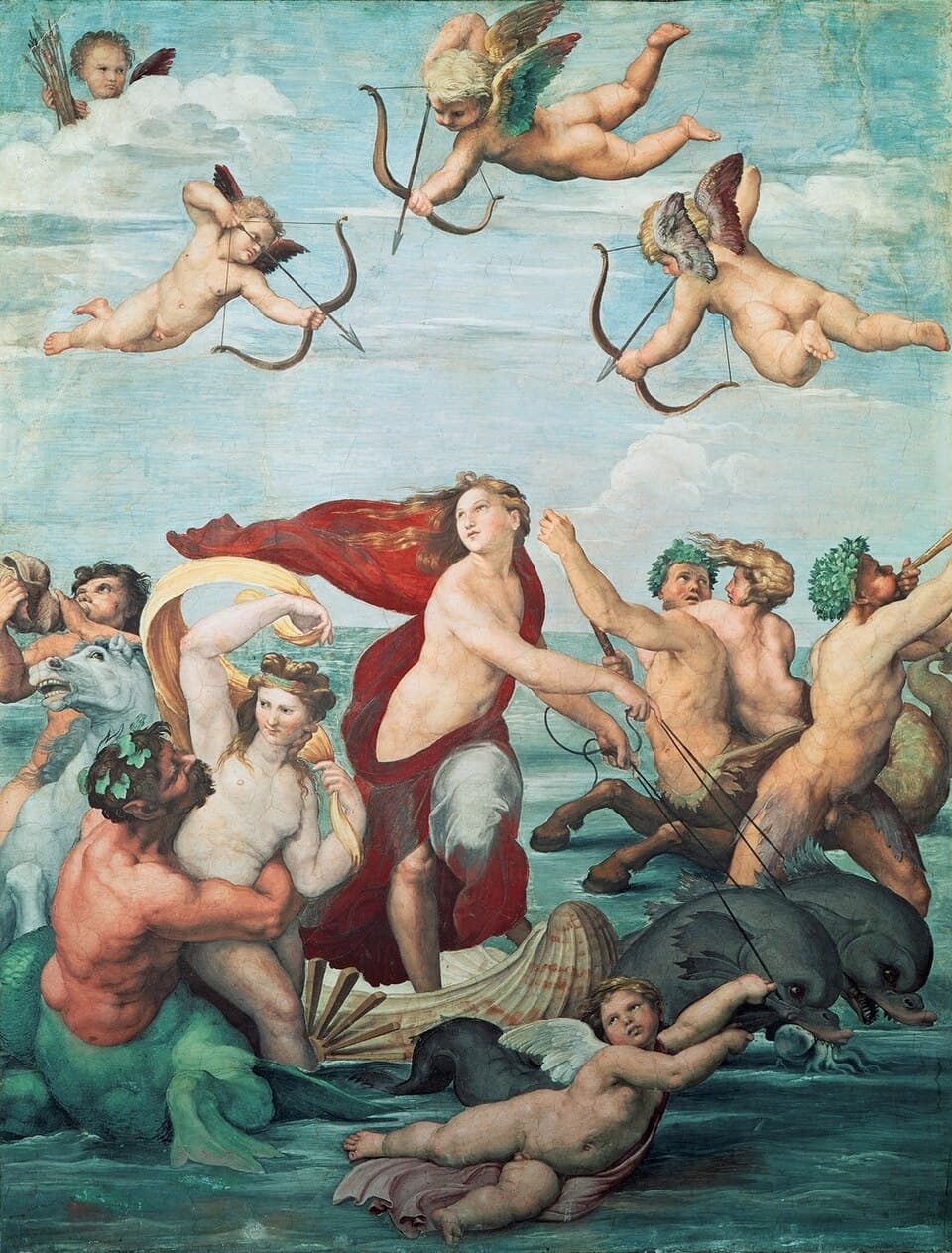 Le Triomphe de Galatée - Raphaël