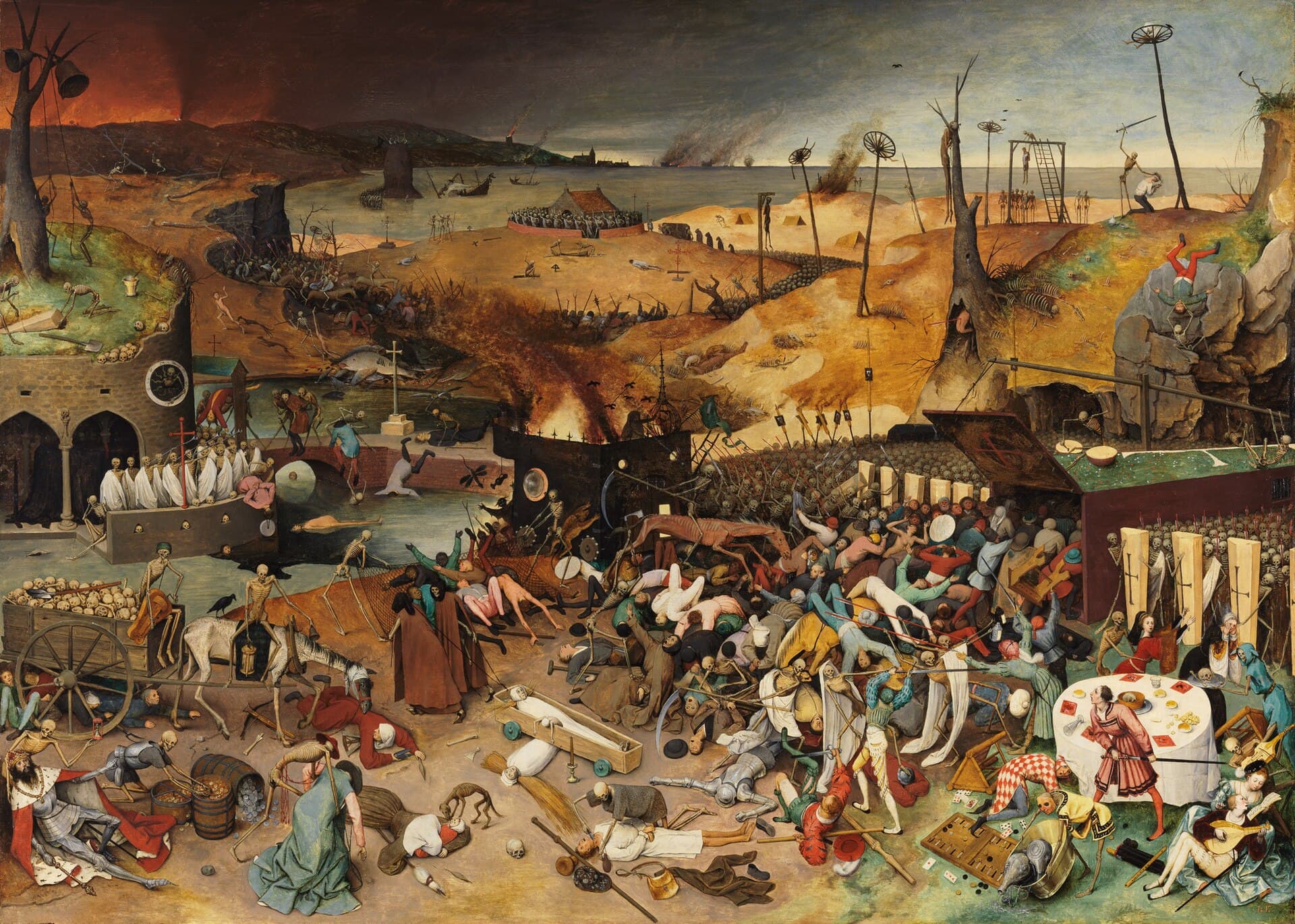 Le Triomphe de la Mort - Pieter Brueghel l'Ancien