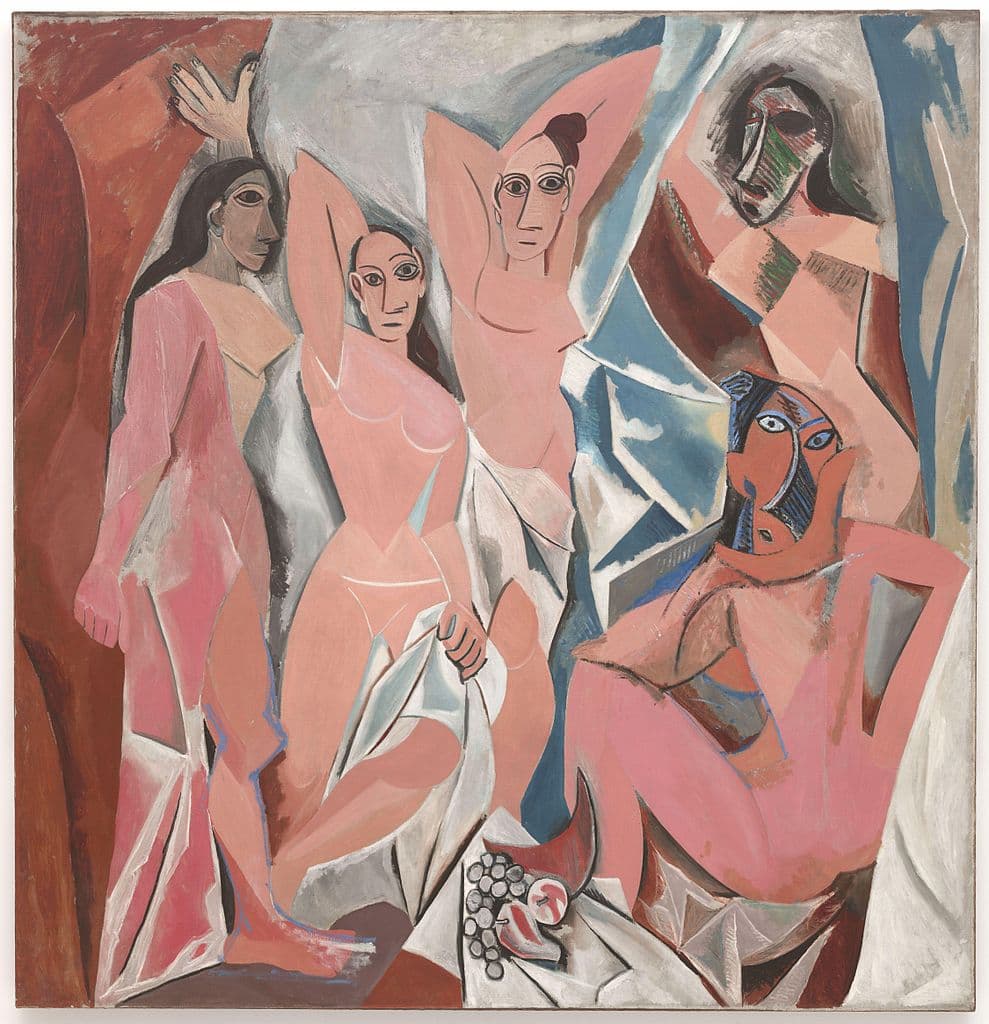 Les Demoiselles d'Avignon - Pablo Picasso