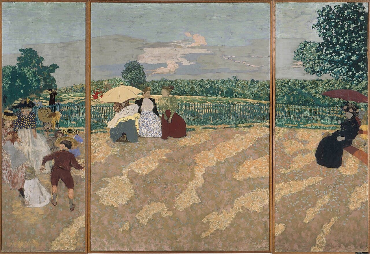 Les Jardins Publics - Édouard Vuillard