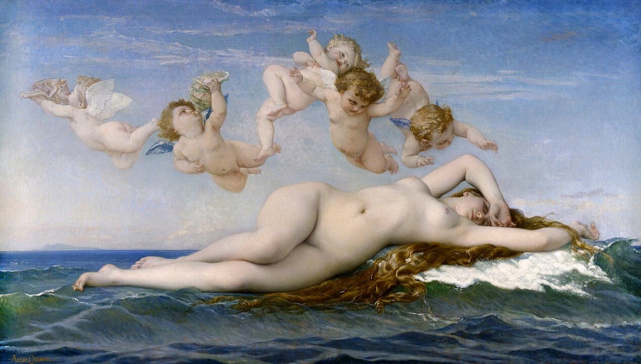 Naissance de Vénus - Alexandre Cabanel
