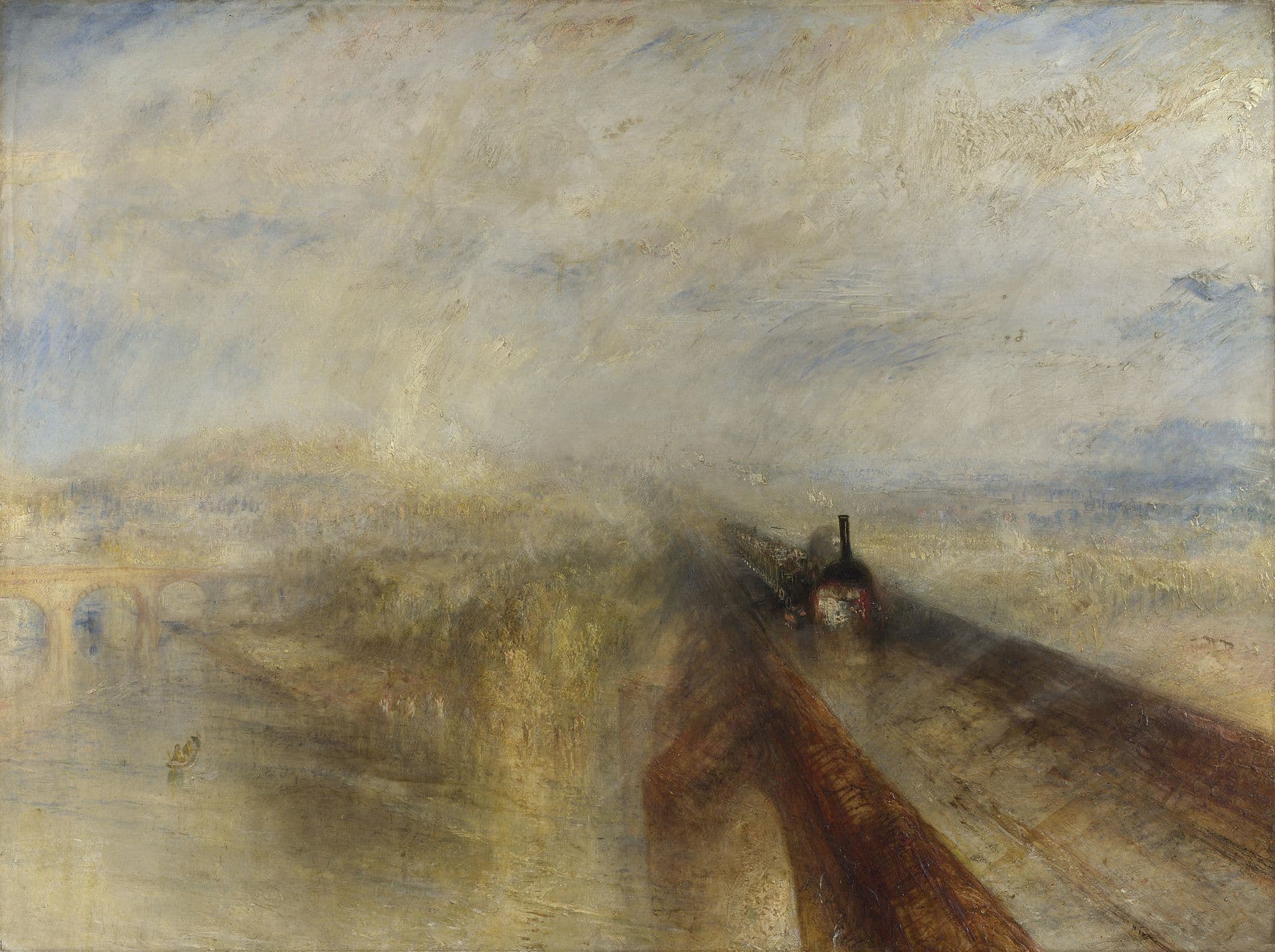 Chuva, Vapor e Velocidade - Joseph Mallord William Turner