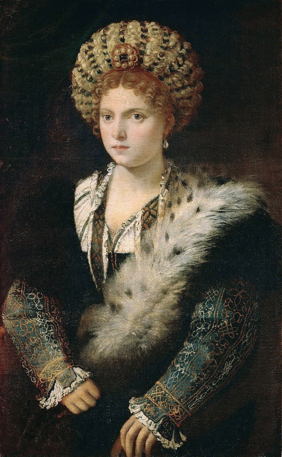 Portrait d'Isabelle d'Este - Titien