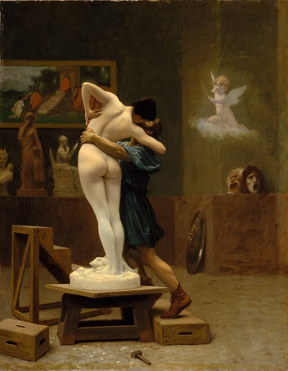 Pygmalion en Galatea - Jean-Léon Gérôme
