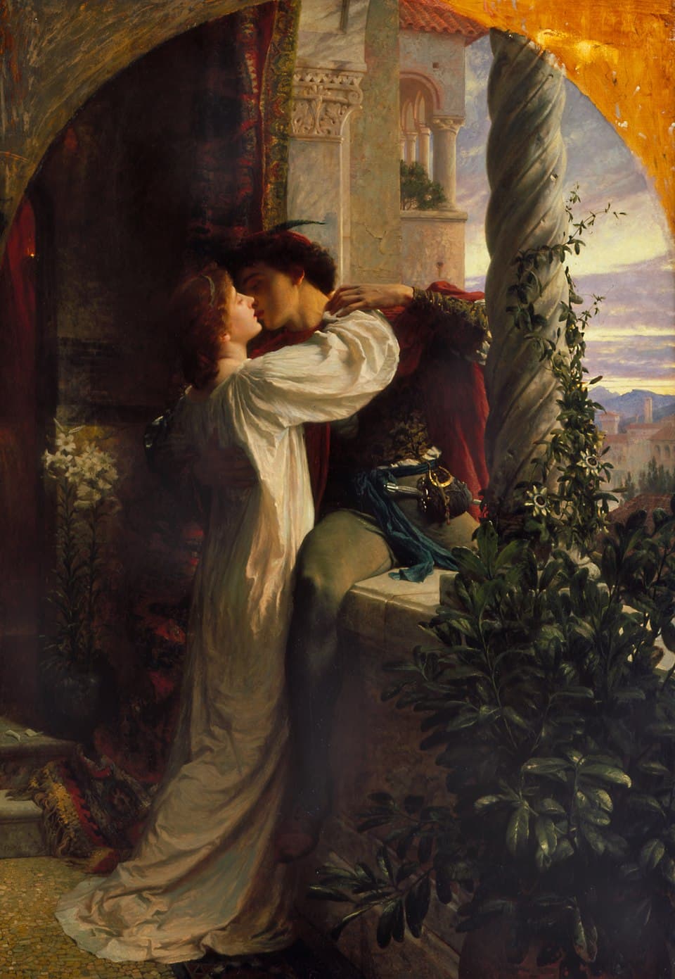 Romeo en Julia - Frank Bernard Dicksee