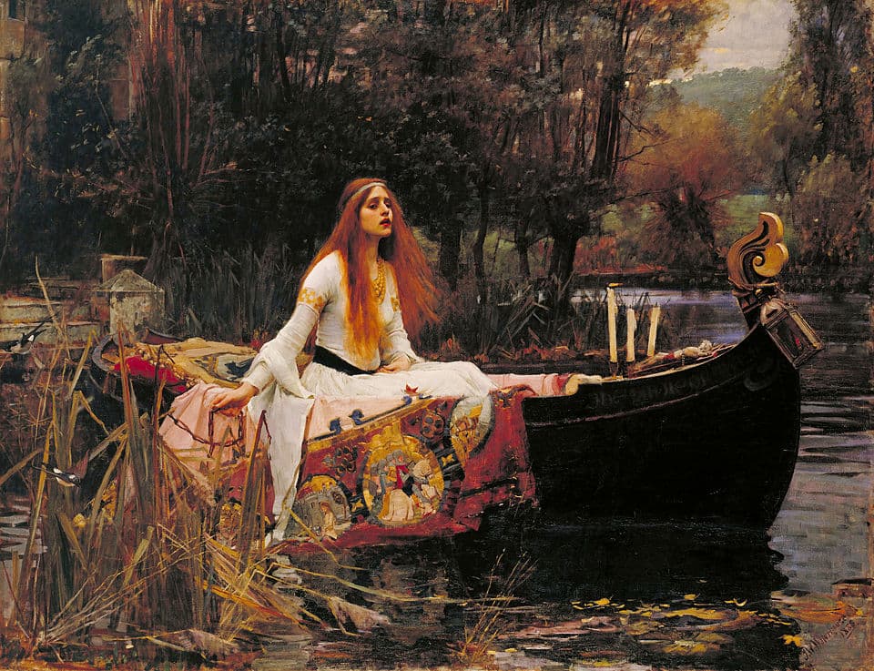 A Dama de Shalott - John William Waterhouse